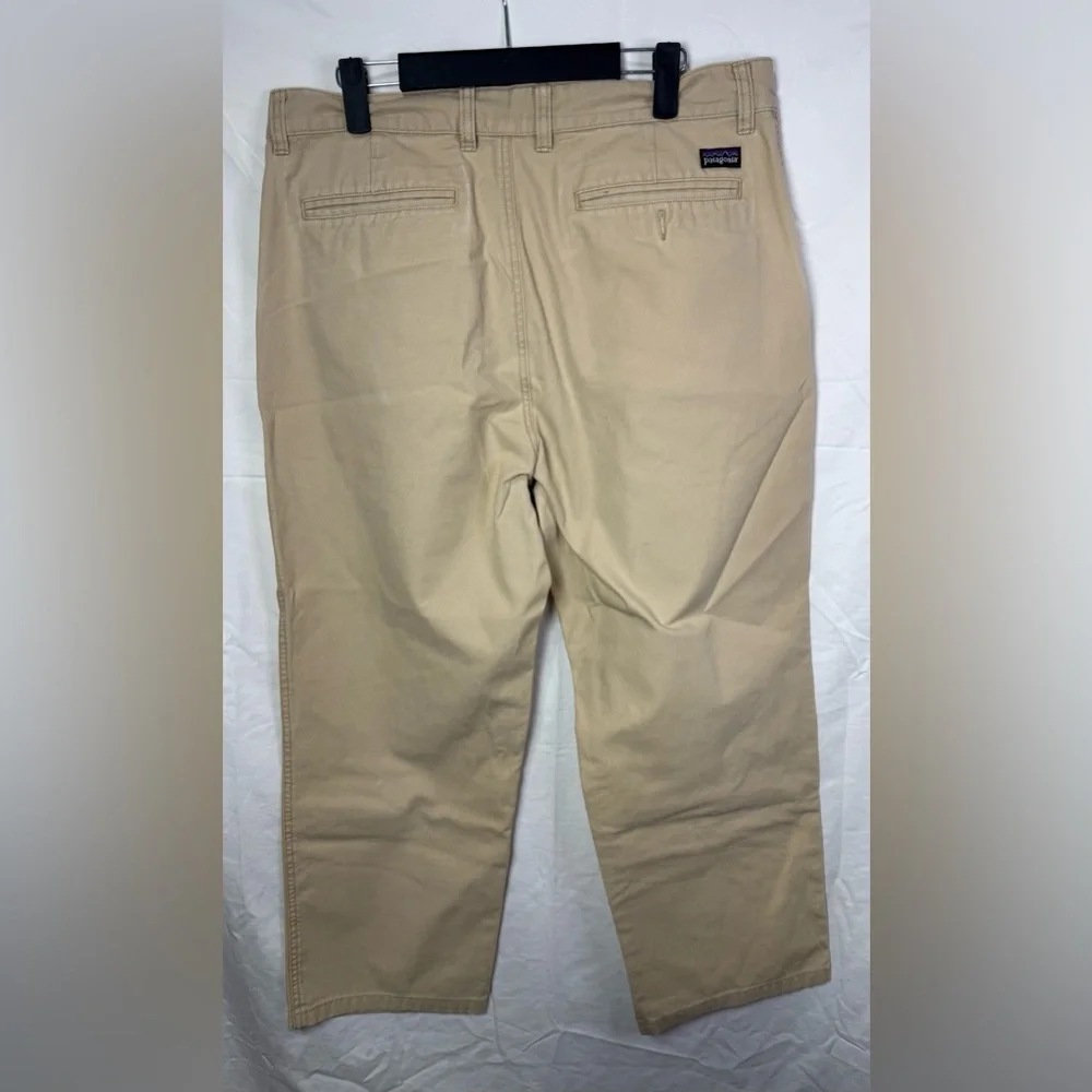 Patagonia Organic Cotton Khaki Chino Pants Men’s 34 Classic Fit‎